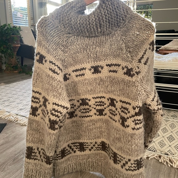 Vintage Cowichen Wool Sweater - Picture 6 of 6